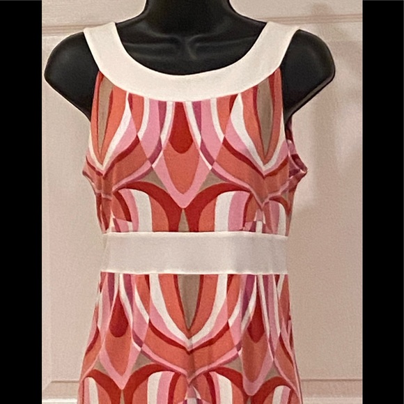 NWOT pretty Axcess colorful dress size small - Picture 2 of 3